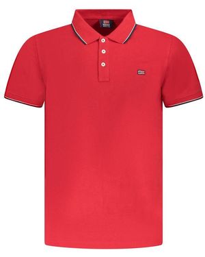 Norway 1963 Red Cotton Men Polo