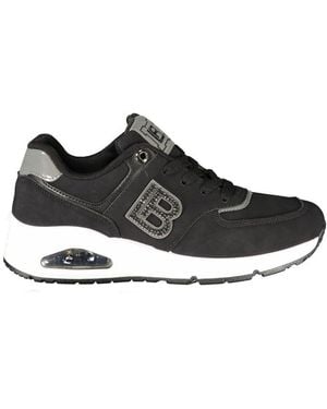 Laura Biagiotti Black Polyester Trainer