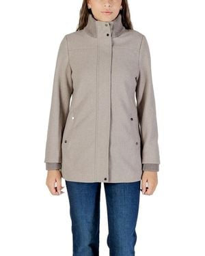 Street One Grey Polyester Coat