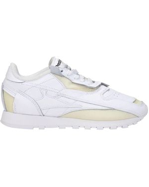 Maison Margiela White Leather Sneakers