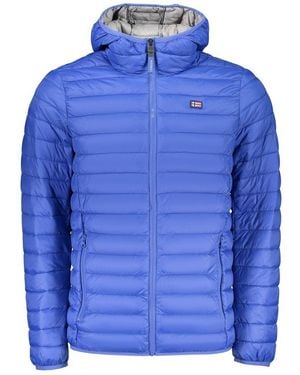 Norway 1963 Blue Polyamide Men's Jacket