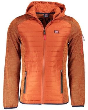 Norway 1963 Polyester Jacket - Orange