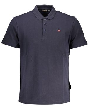 Napapijri Cotton Polo - Blue