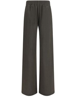 Golden Goose Bicolour Viscose Casual Trousers - Grey