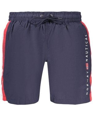 Norway 1963 Blue Polyamide Men's Swimwear