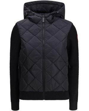 Canada Goose Black Nylon Jackets And Coat