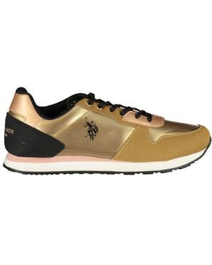 U.S. POLO ASSN. Oro Poliuretano Donna Sneaker - Multicolor