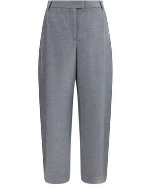 Giorgio Armani Straight Pants - Gray