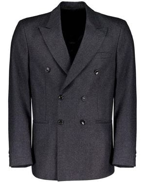 AUTORE Grey Wool Full - Black