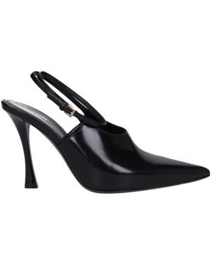 Givenchy Black Leather Sandal