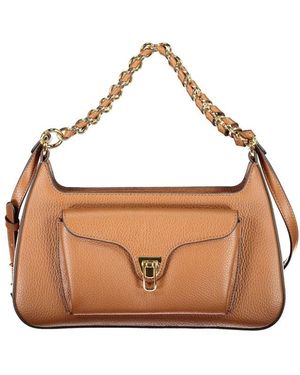 Coccinelle Brown Leather Handbag
