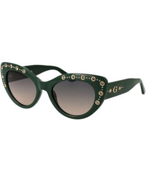 Guess Bicolor Plastic Sunglasses - Green