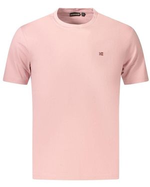 Napapijri Rosa Organic Cotton Men T - Pink