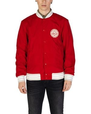 Replay Red Cotton Jacket