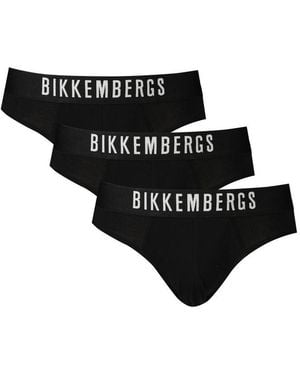 Bikkembergs Black Cotton Underwear