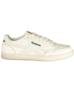Reebok White Polyester Athletic Trainers