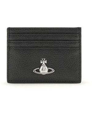 Vivienne Westwood Black Polyurethane Wallet
