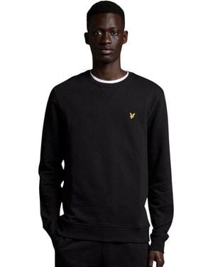 Lyle & Scott Black Cotton Sweatshirt