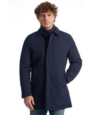 Baldinini Blue Polyester Jacket