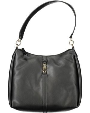 Tommy Hilfiger Black Polyester Shoulder Bag