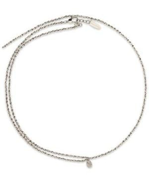 Brunello Cucinelli Silver Metal Necklace - Metallic