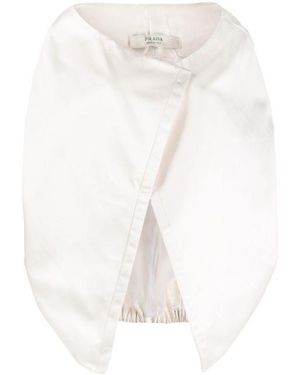 Prada Wrap Around Jacket - White
