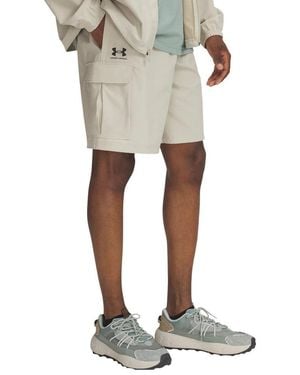 Under Armour Polyester Bermuda Shorts - Natural