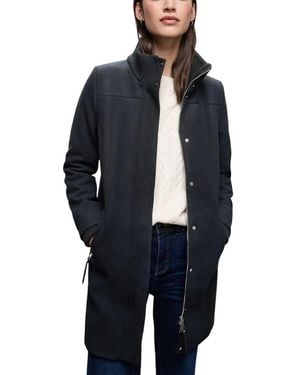Street One Blue Polyester Coat
