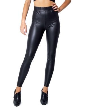 ONLY Black Polyester Jeans & Pant - Blue