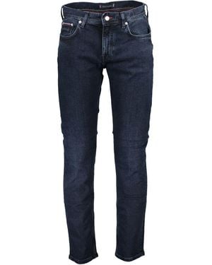 Tommy Hilfiger Blue Cotton Jeans & Pant