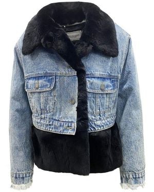 Forte Fur Lining Jacket - Blue