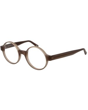Andy Wolf Brown Acetate Glasses (frames) - Metallic