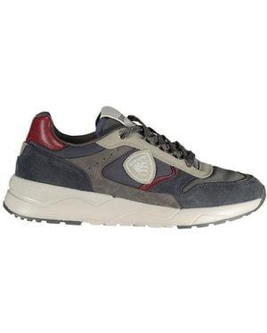 Blauer Blue Polyester Men's Sneaker - Multicolor