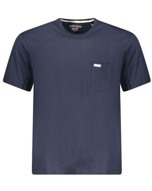 Guess Blue Organic Cotton Men T