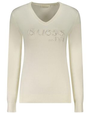 Guess Bianco Viscosa 's Long - Natural