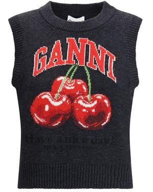 Ganni Knitwear - Black