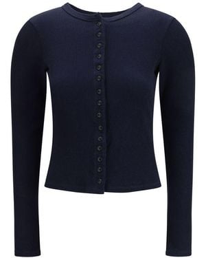 Citizens of Humanity Blue Cotton Cardigan