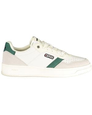 Gas White Polyurethane Men Sneaker - Metallic