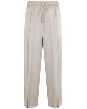 Herno Wide Trousers - Grey