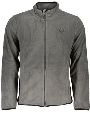 Gianmarco Venturi Verde Polyester Men's Sweatshirt - Grey