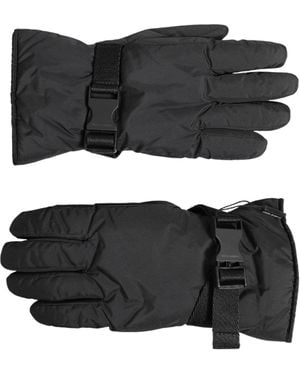 Dolce & Gabbana Windproof Ski Winter Warm Non Slip Gloves - Black