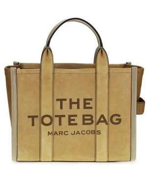 Marc Jacobs Beige Calf Leather Bos Taurus Shoulder Bag - Metallic