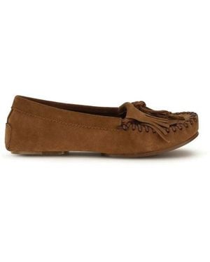 Paris Texas Brown Calf Leather Bos Taurus Slip