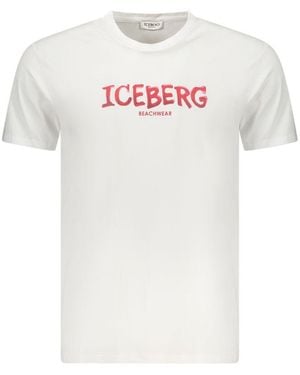 Iceberg Bianco Cotton Men T - White