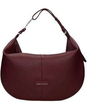 ARMANI EXCHANGE Bordeaux Polyester Handbag - Purple
