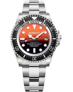 Bobroff Silver Stainless Steel Watch - Metallic