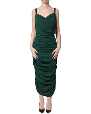 Green Dolce & Gabbana Dresses for Women | Lyst