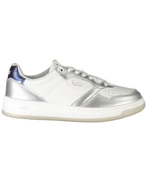 Gas White Polyester Sneaker