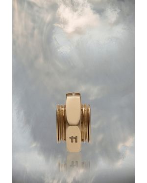 Maison Margiela Bronze Fibers Earrings - Gray