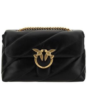 Pinko Love Classic Shoulder Bag - Black